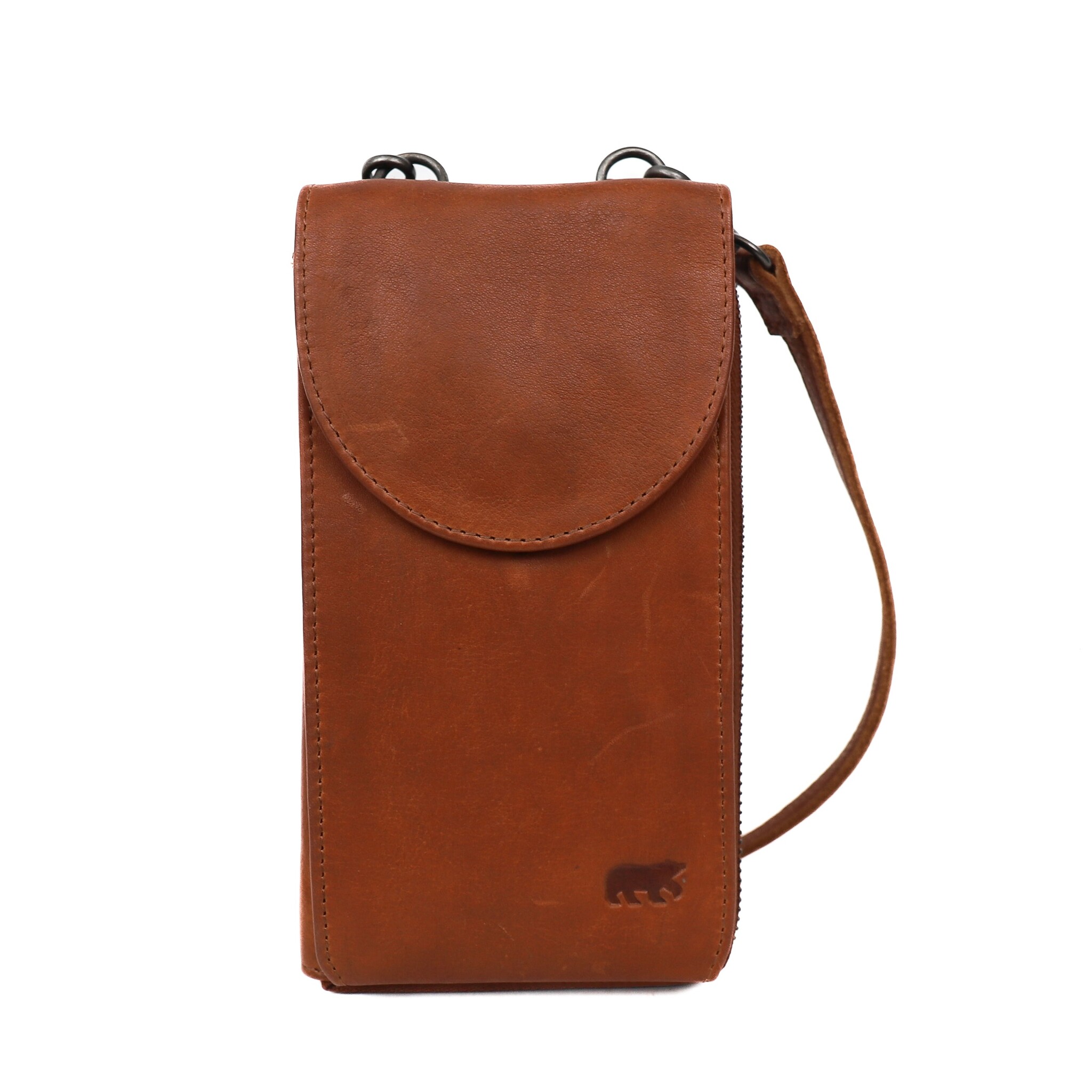 Bear Design Bear Design Patty portemonnee-telefoontasje cognac