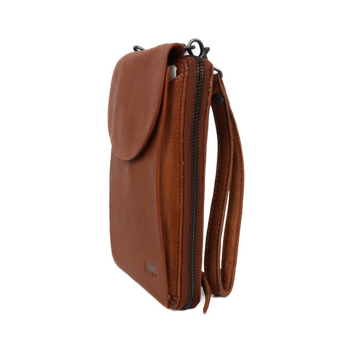 Bear Design Bear Design Patty portemonnee-telefoontasje cognac
