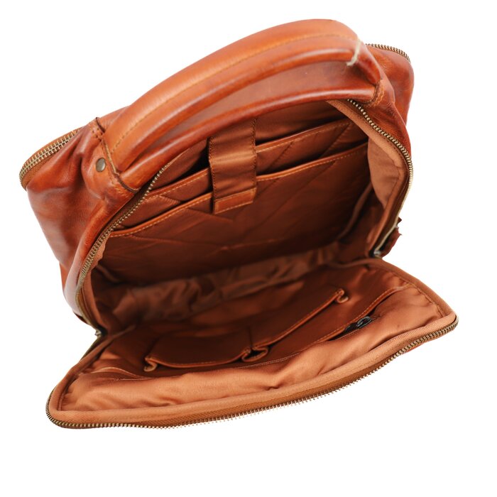 Bear Design Bear Design Jayden Large 15.6" laptop-business rugzak cognac