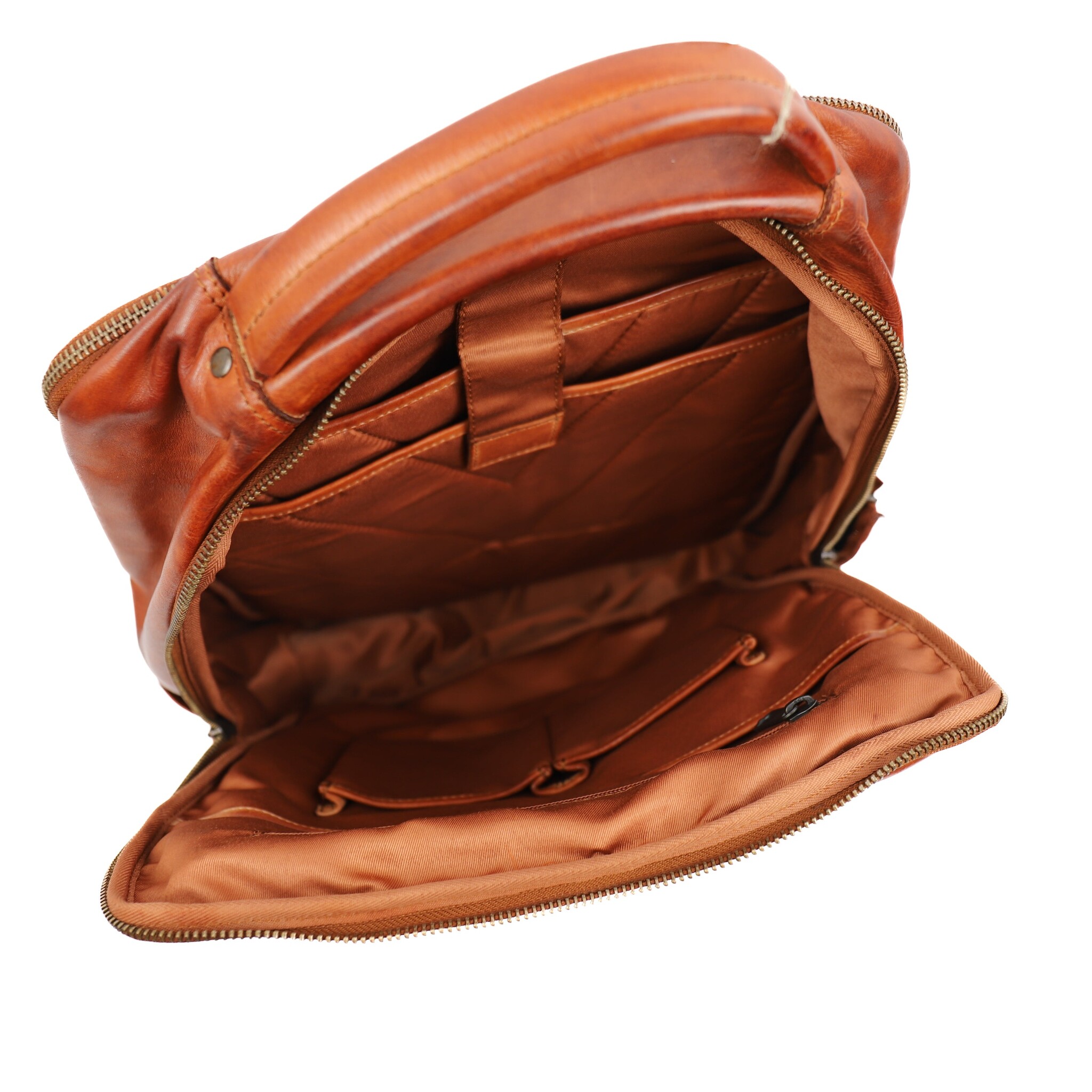 Bear Design Bear Design Jayden Large 15.6" laptop-business rugzak cognac