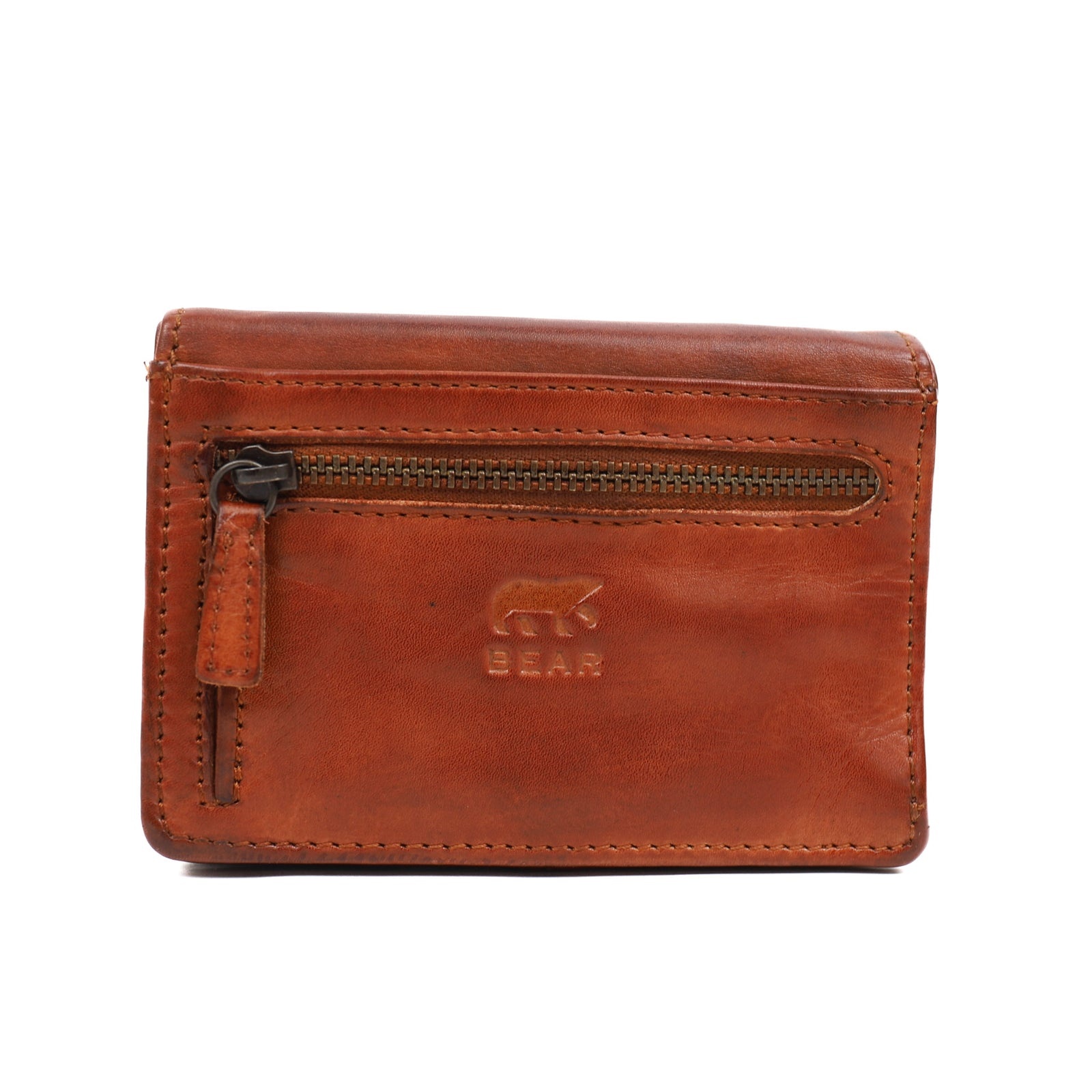 Bear Design Bear Design Nina 9cc RFID dames-portemonnee cognac