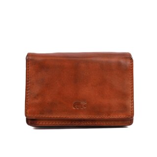 Bear Design Bear Design Nina 9cc RFID dames-portemonnee cognac
