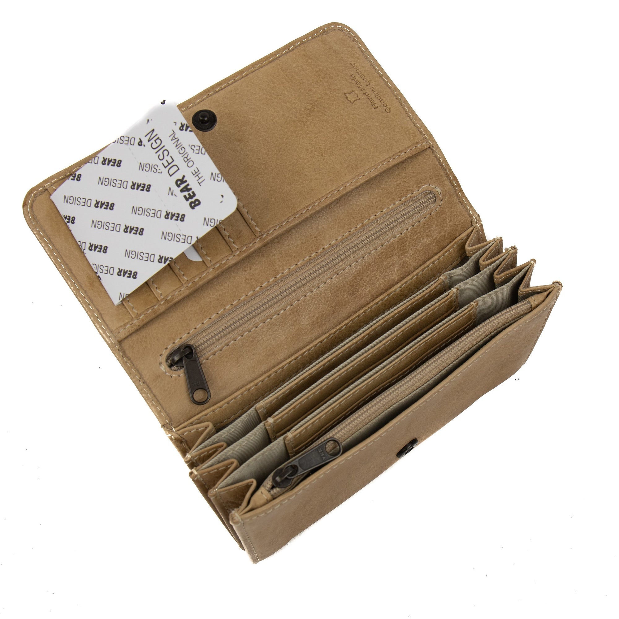 Bear Design Bear Design Noor 15cc RFID damesportemonnee beige