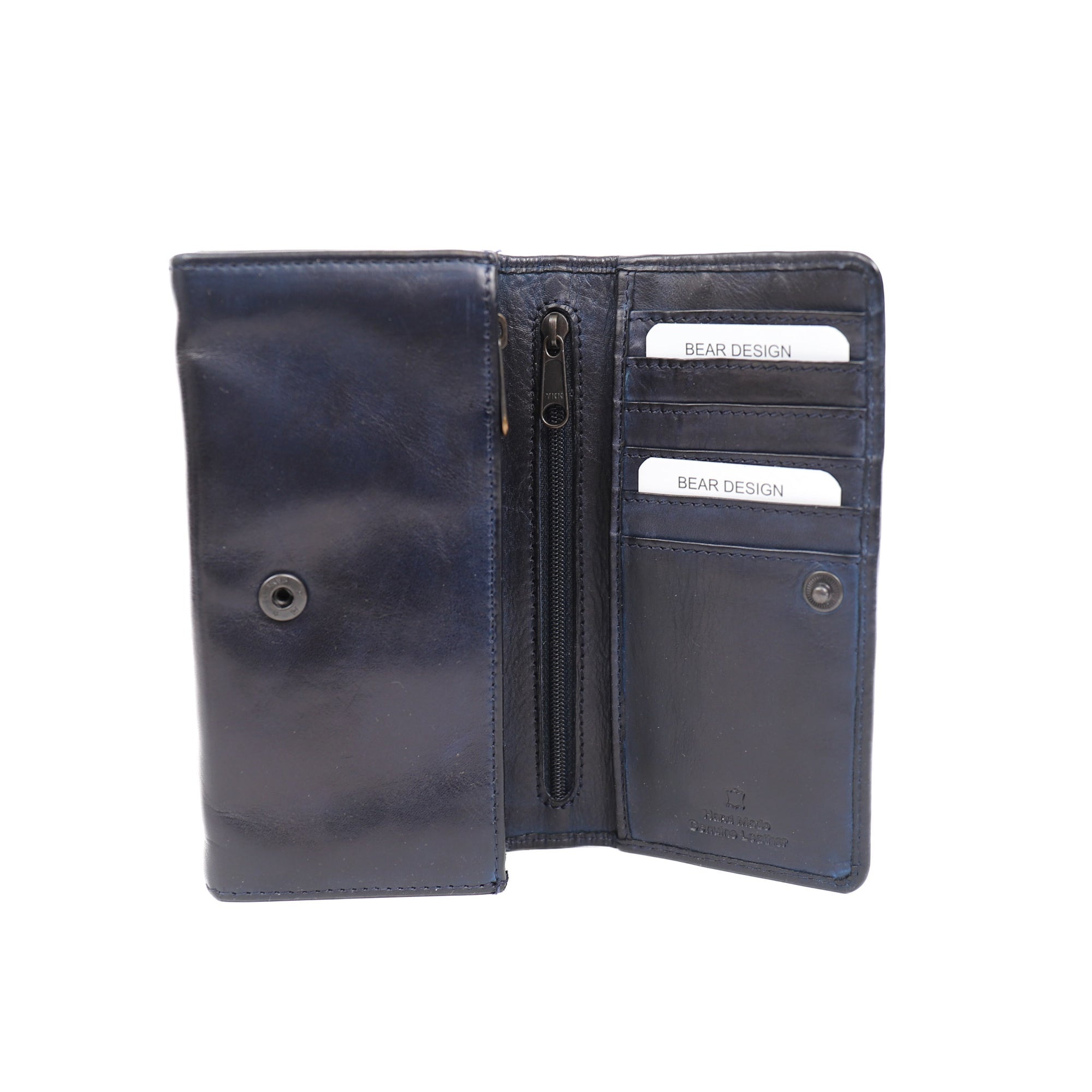 Bear Design Bear Design Noor 15cc RFID damesportemonnee blauw