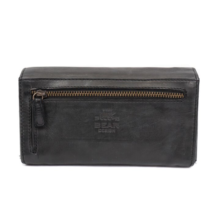 Bear Design Bear Design Noor 15cc RFID damesportemonnee zwart