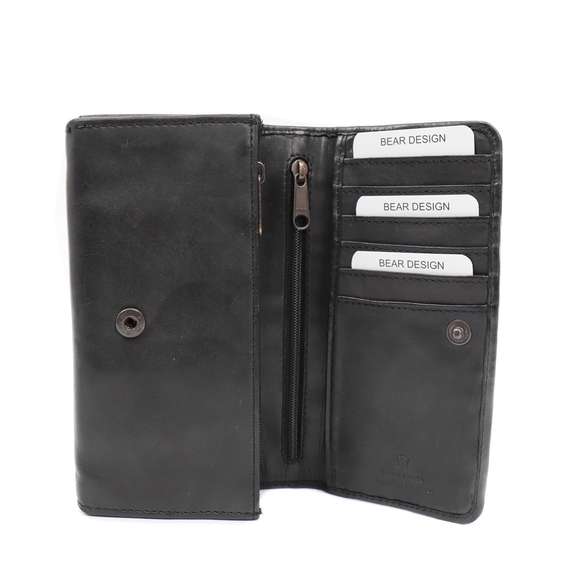 Bear Design Bear Design Noor 15cc RFID damesportemonnee zwart