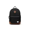 Herschel Heritage youth backpack 26L black/saddle brown