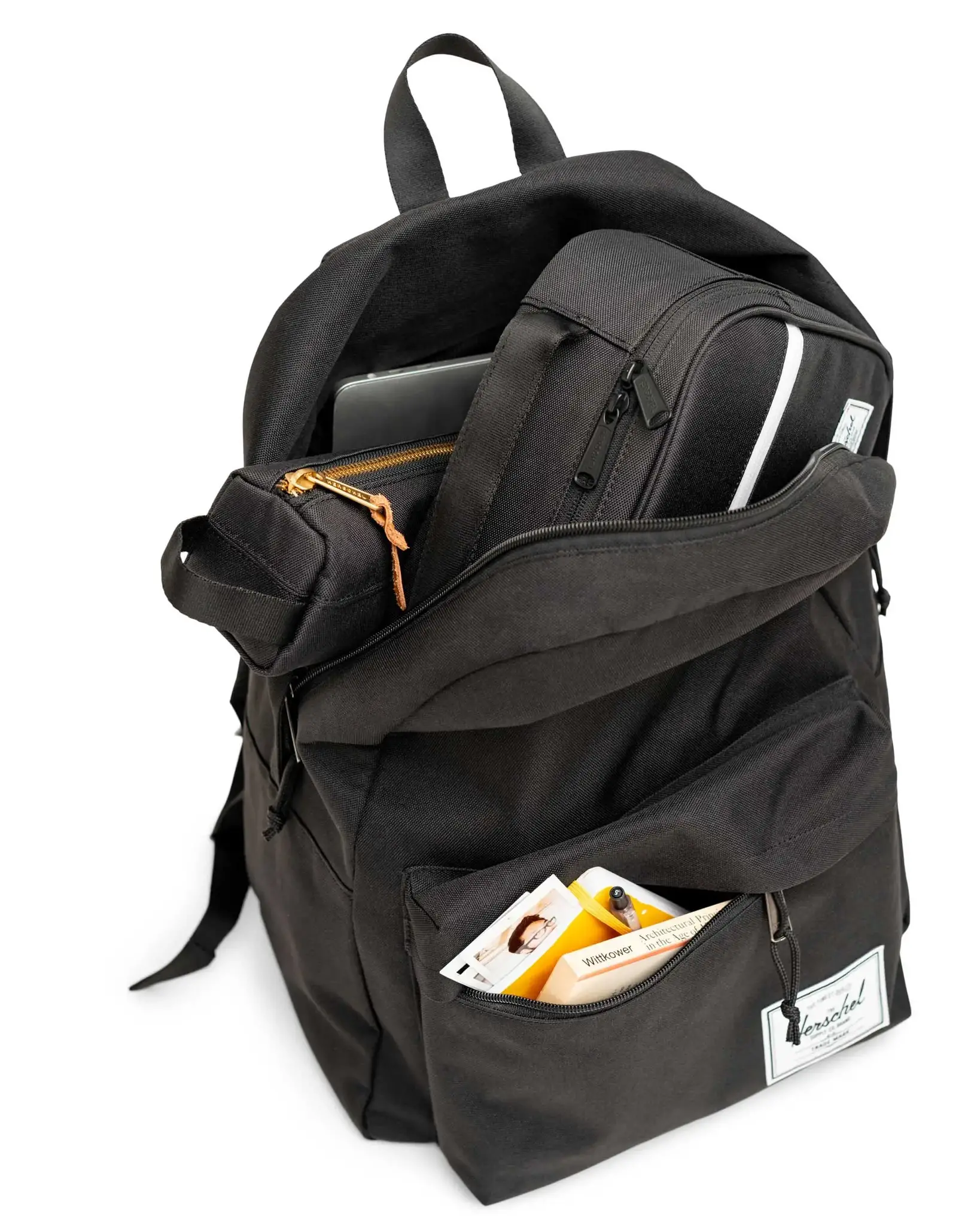 Herschel Herschel Classic XL 15" laptop-rugtas raven crosshatch