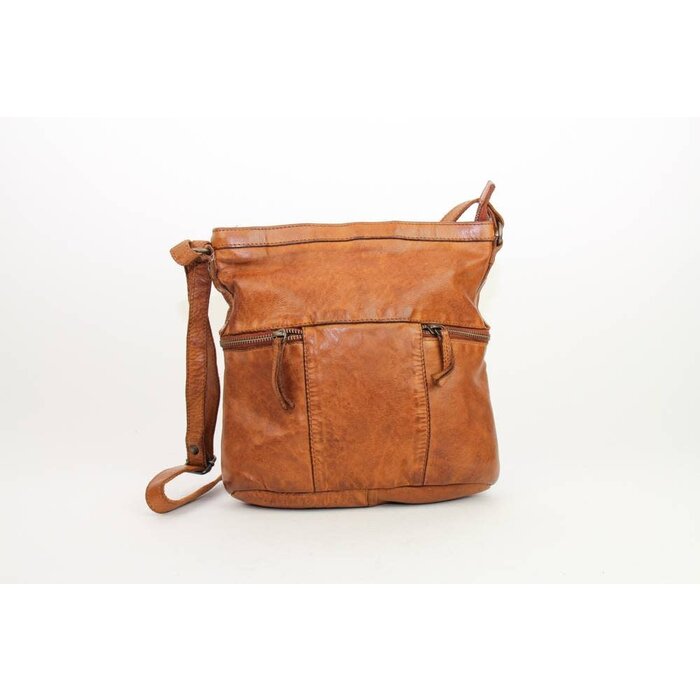 Bear Design Bear Design Chessi schoudertas cognac