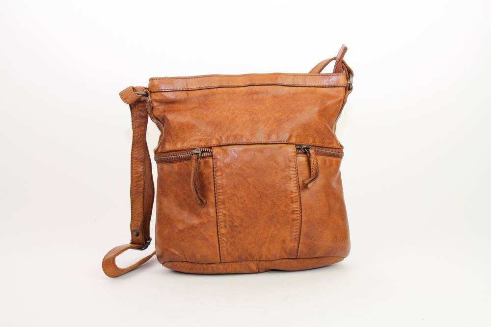 Bear Design Bear Design Chessi schoudertas cognac
