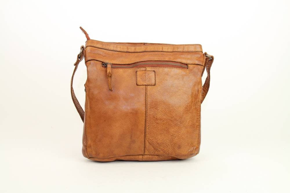 Bear Design Bear Design Chessi schoudertas cognac