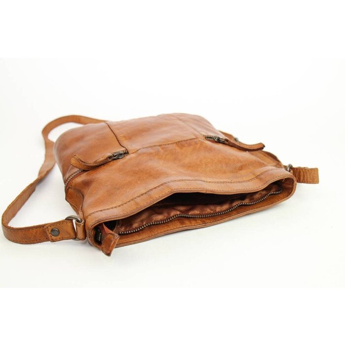 Bear Design Bear Design Chessi schoudertas cognac