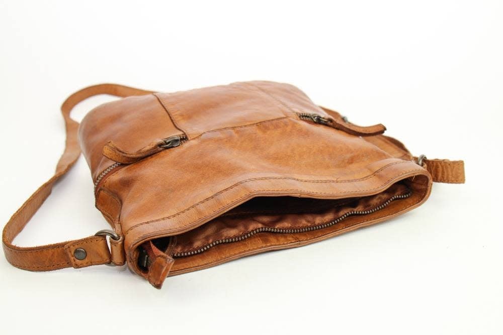 Bear Design Bear Design Chessi schoudertas cognac