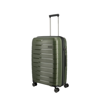 Travelite Air Base M 4-wiel trolley 71-82L  olive