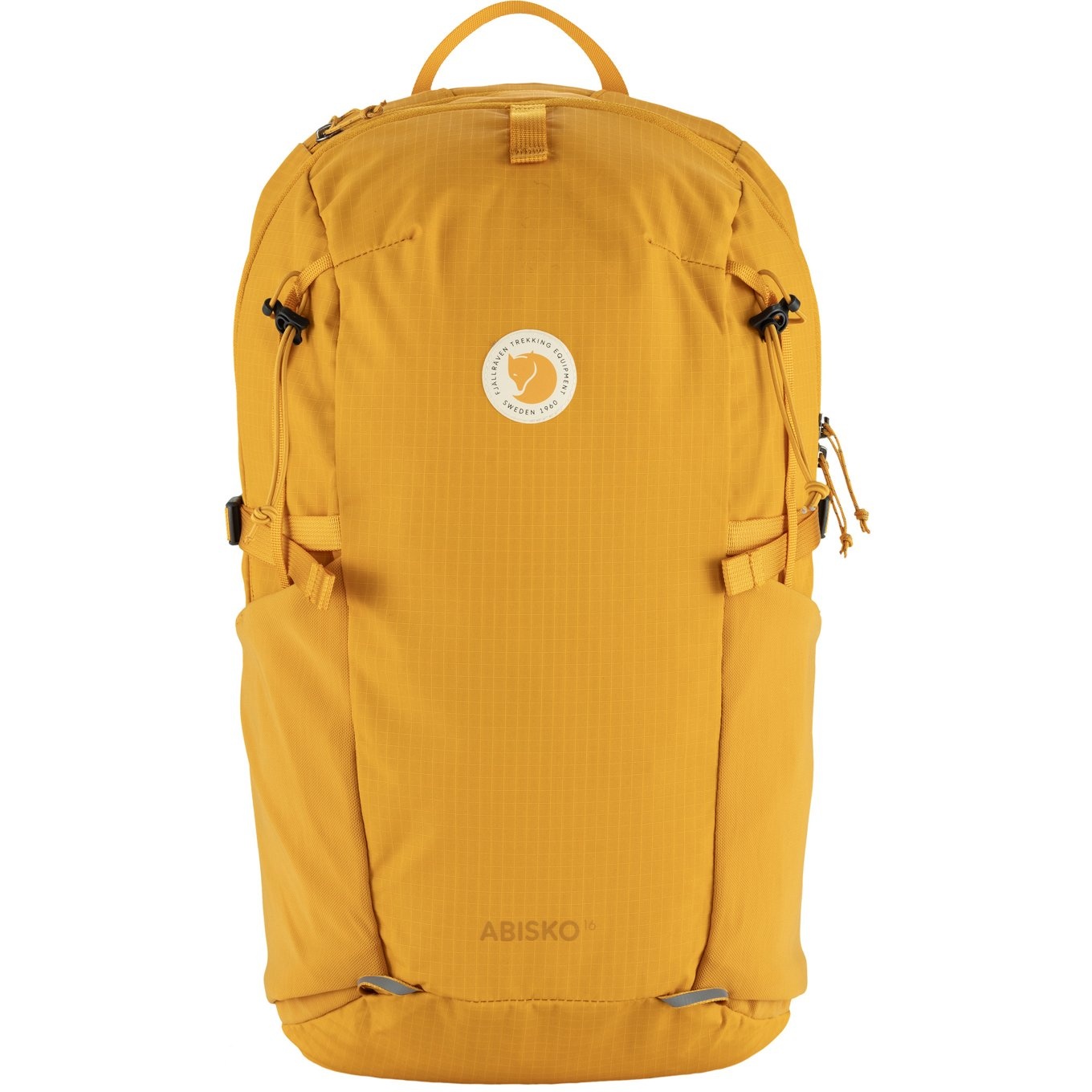 Fjällräven Abisko Softpack 16 daypack mustard yellow - tasenik.nl