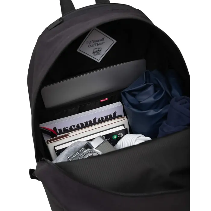 Herschel Herschel Pop Quiz 15.4" laptop -rugzak raven crosshatch