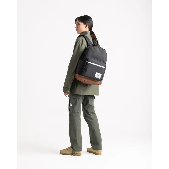 Herschel Herschel Pop Quiz 15.4" laptop -rugzak raven crosshatch