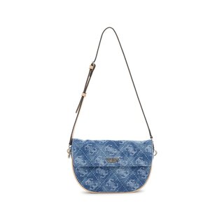 GUESS Cerelia schoudertasje denim logo