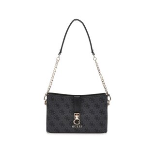 GUESS Zamira schoudertasje coal logo