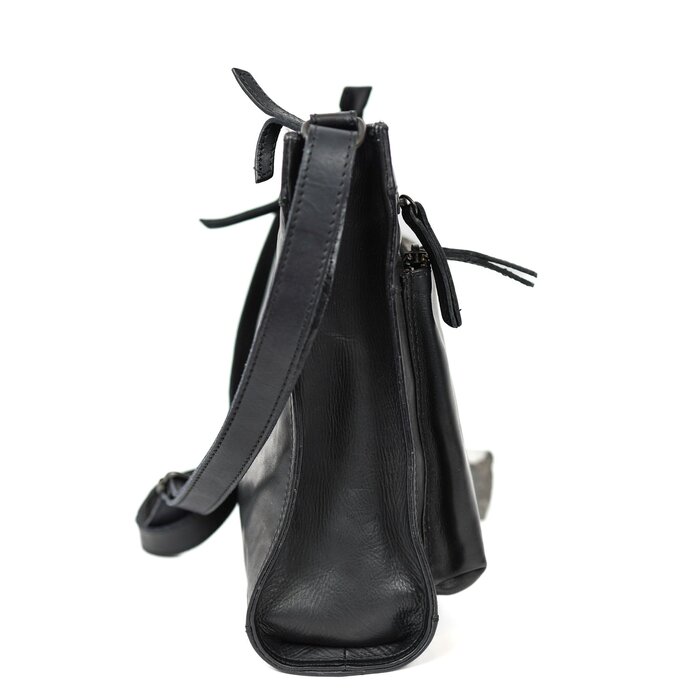 Bear Design Bear Design Marisa leren schoudertas zwart