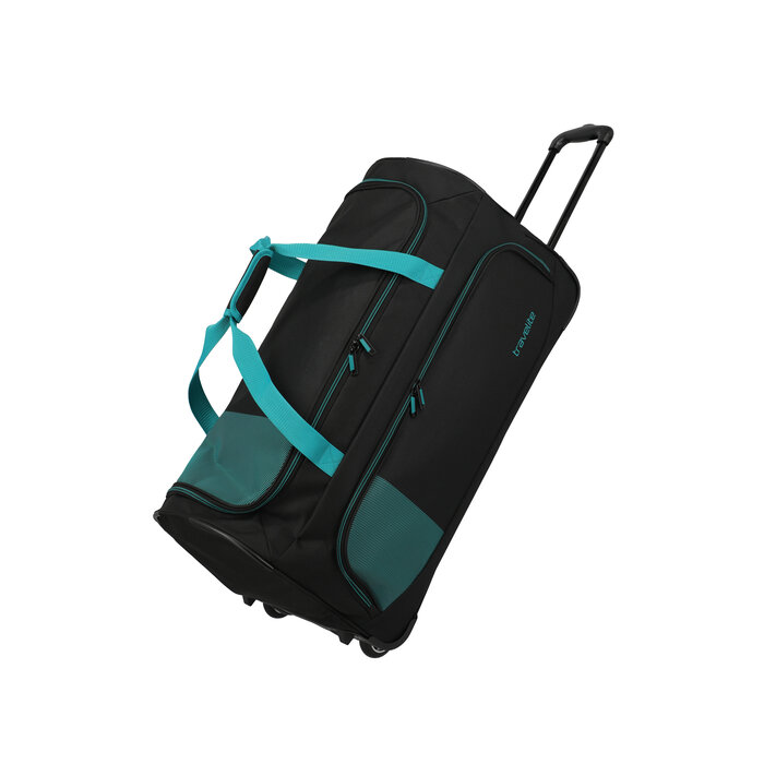 Travelite Travelite Basics Fresh 89L reistas op wielen zwart-petrol