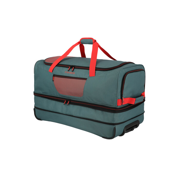 Travelite Travelite Basics 70cm 98L-119L Exp. reistas op wielen groen-oranje