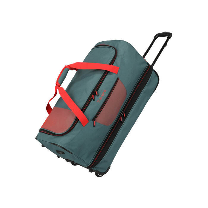 Travelite Travelite Basics 70cm 98L-119L Exp. reistas op wielen groen-oranje