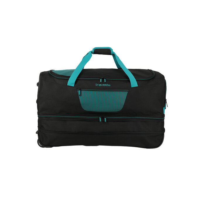 Travelite Travelite Basics 70cm 98L-119L Exp. reistas op wielen zwart-petrol