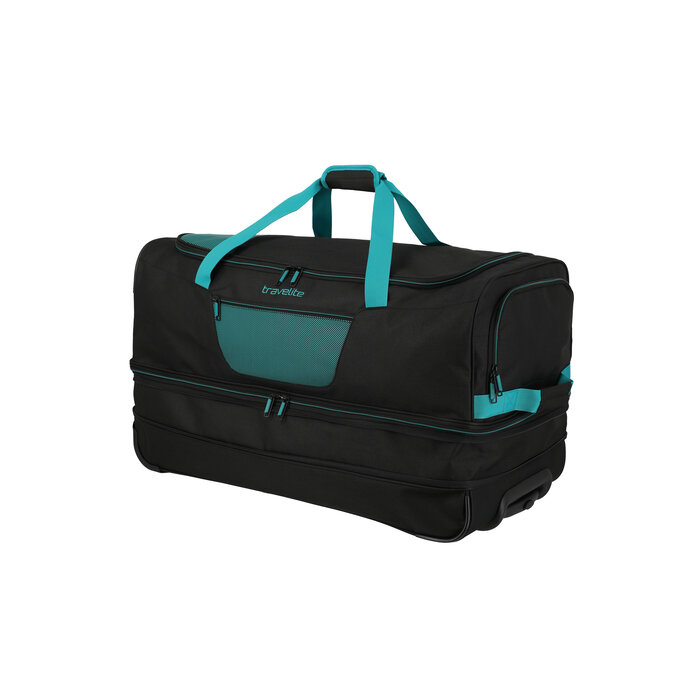 Travelite Travelite Basics 70cm 98L-119L Exp. reistas op wielen zwart-petrol