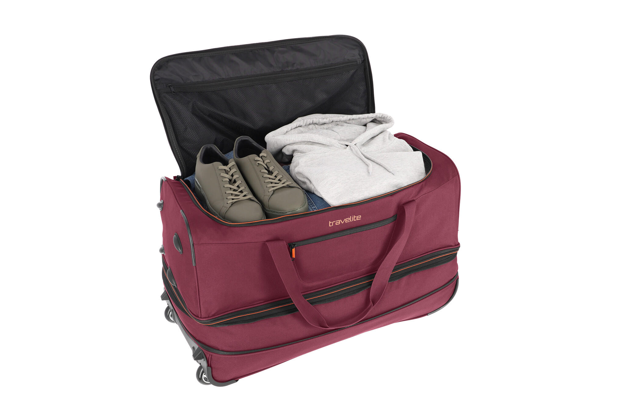 Travelite Travelite Basics 70cm/98-119L Exp. reistas op wielen bordeaux