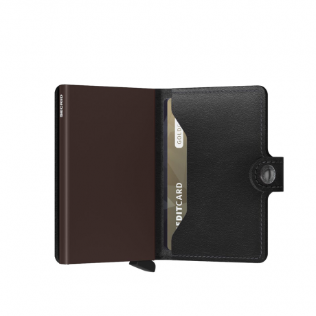 Secrid Secrid Miniwallet Original black-brown
