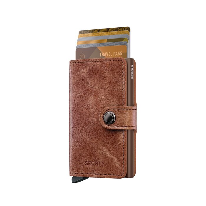 Secrid Secrid Miniwallet Vintage cognac-brown