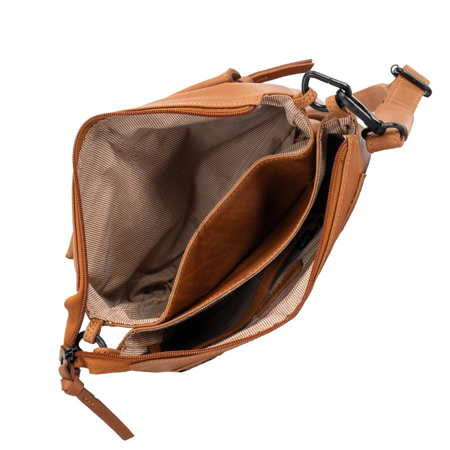 Saccoo Saccoo Caracas pull-up Arani schoudertas zwart