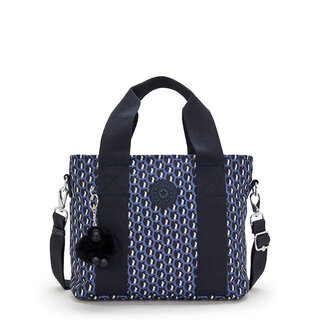 Kipling Minta M shopper-schoudertas 3D K blue