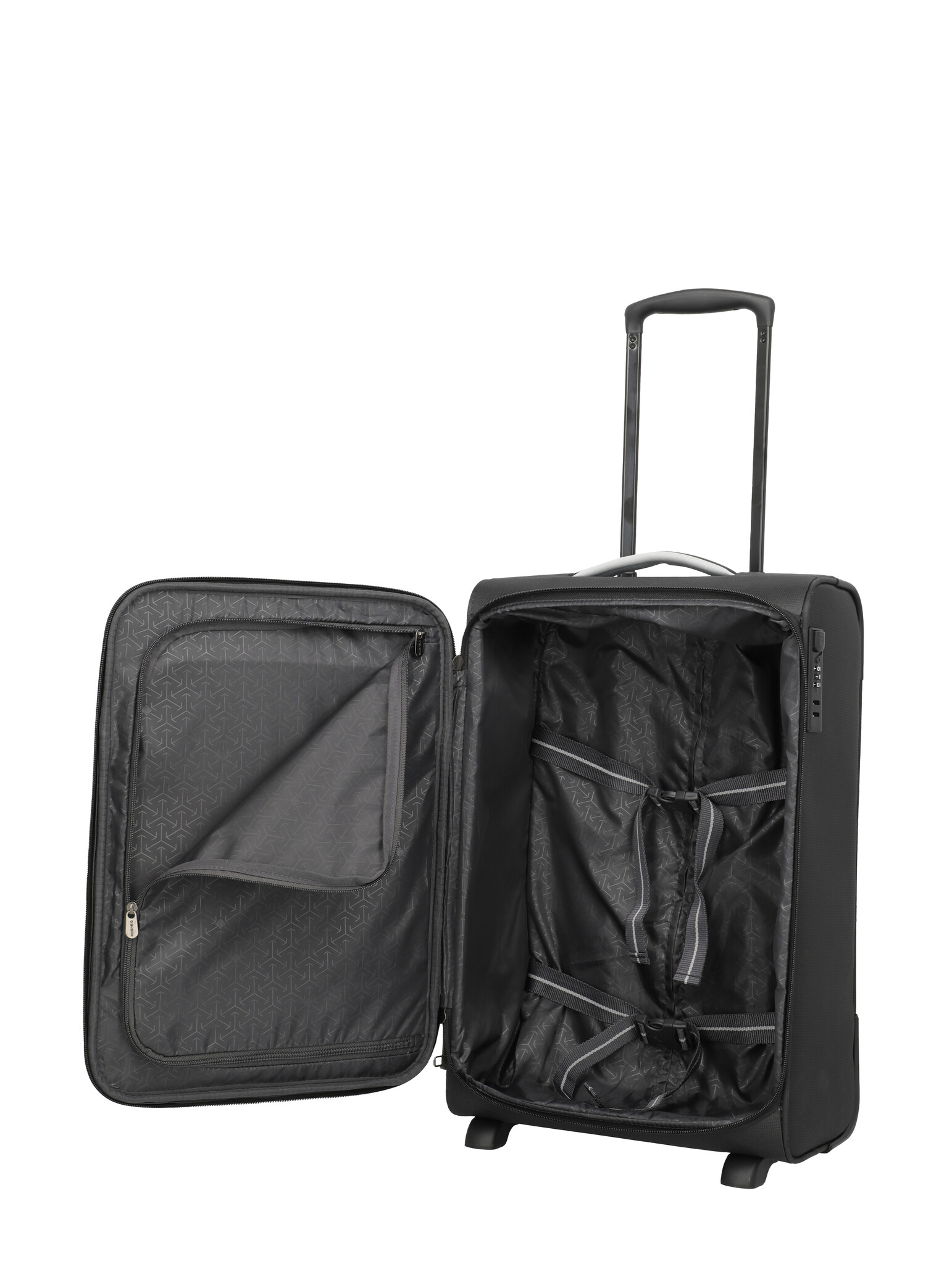 Travelite Travelite Jetpack Slim 2 cabin size 35x55x23cm trolley zwart