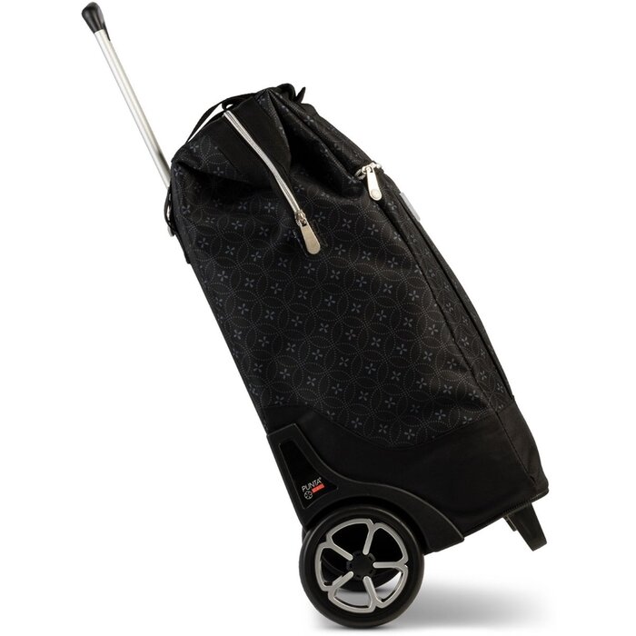 Punta Big Wheel boodschappentrolley zwart