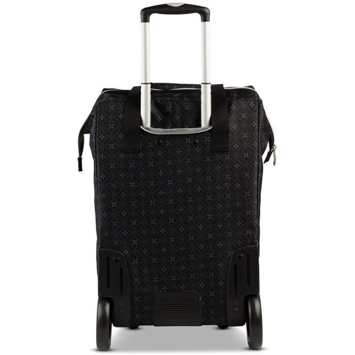Punta Big Wheel boodschappentrolley zwart