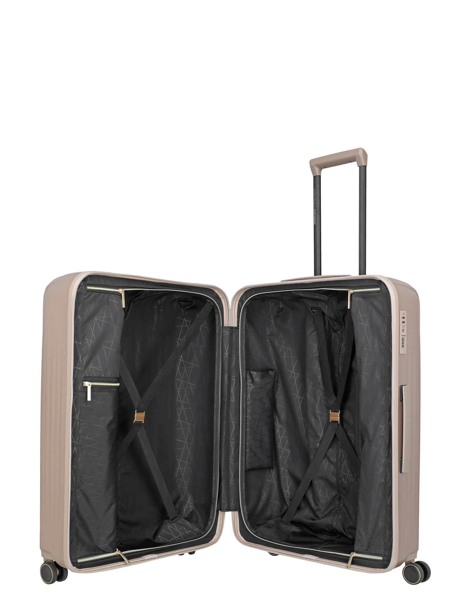 Travelite Travelite Barbara Novelty 104L 4w trolley satin nude