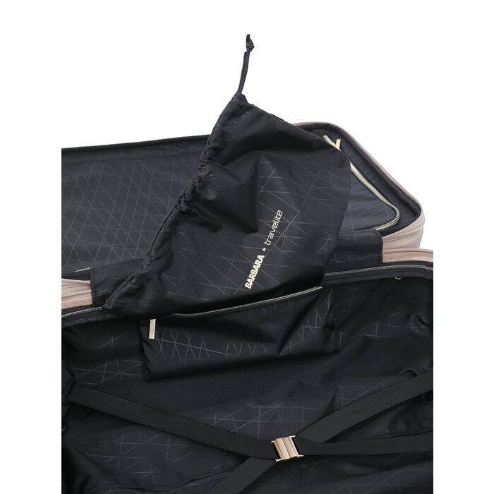 Travelite Travelite Barbara Novelty 104L 4w trolley satin nude