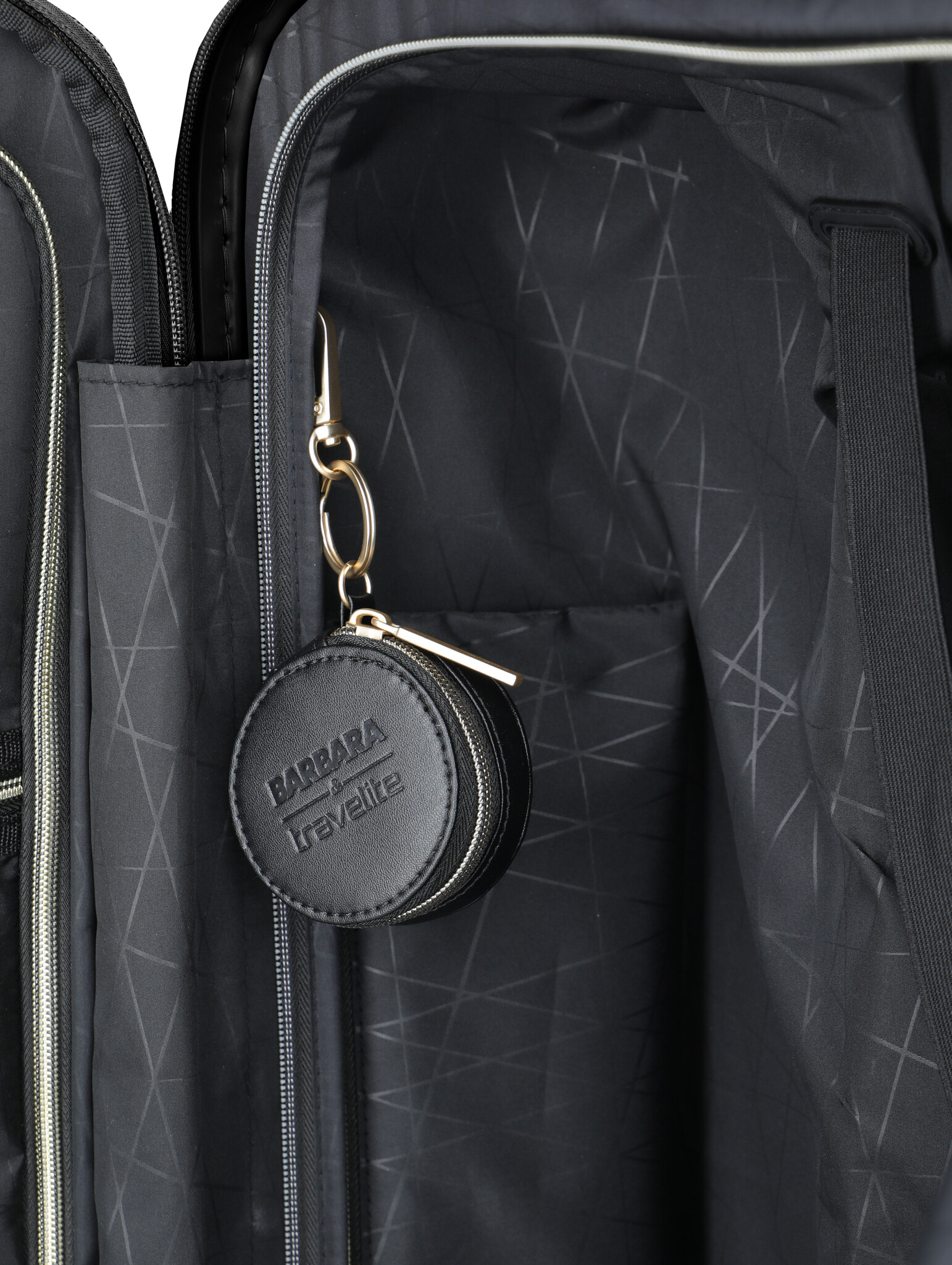 Travelite Travelite Barbara Novelty S 38L 4w handbagage-trolley zwart