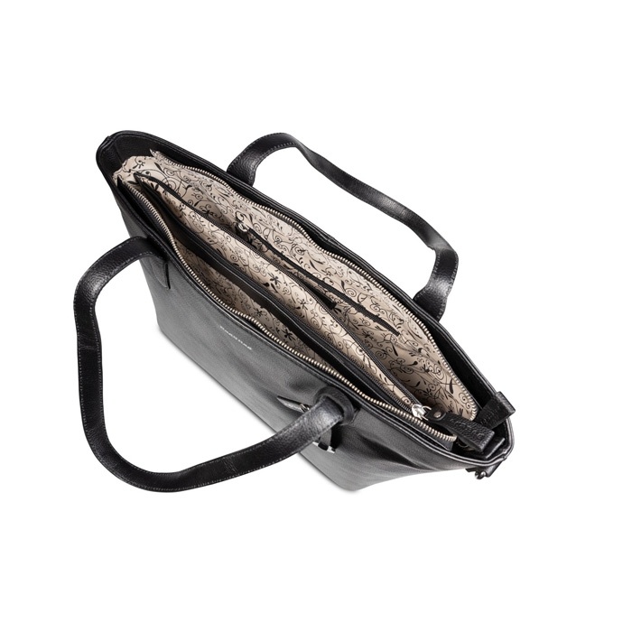 BAG2BAG Bag2Bag Paris 15" laptop-shopper zwart