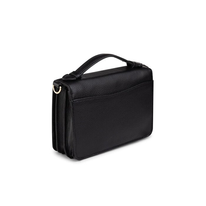 BAG2BAG BAG2BAG Berlin schoudertasje zwart-goud