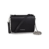 BAG2BAG Berlin schoudertasje zwart-zilver