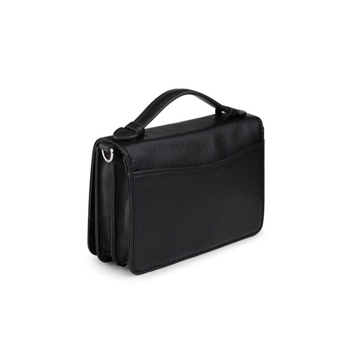 BAG2BAG BAG2BAG Berlin schoudertasje zwart-zilver