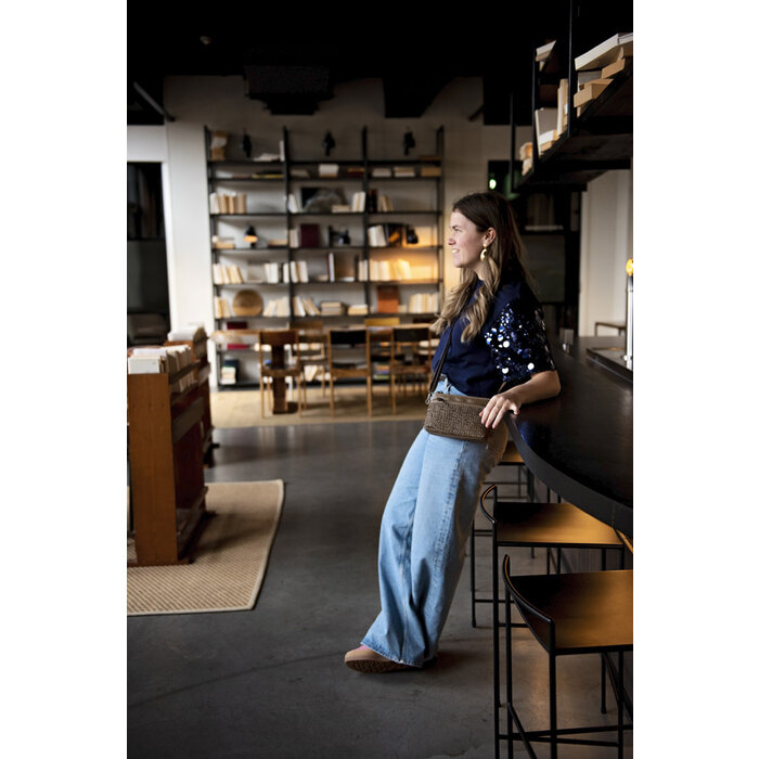 BAG2BAG BAG2BAG Ninfa schoudertasje zwart