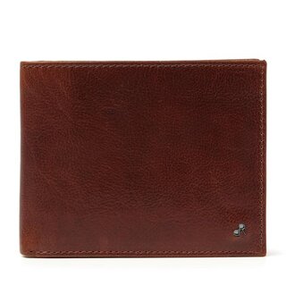De Rooy Amsterdam Milan 10cc RFID billfold cognac