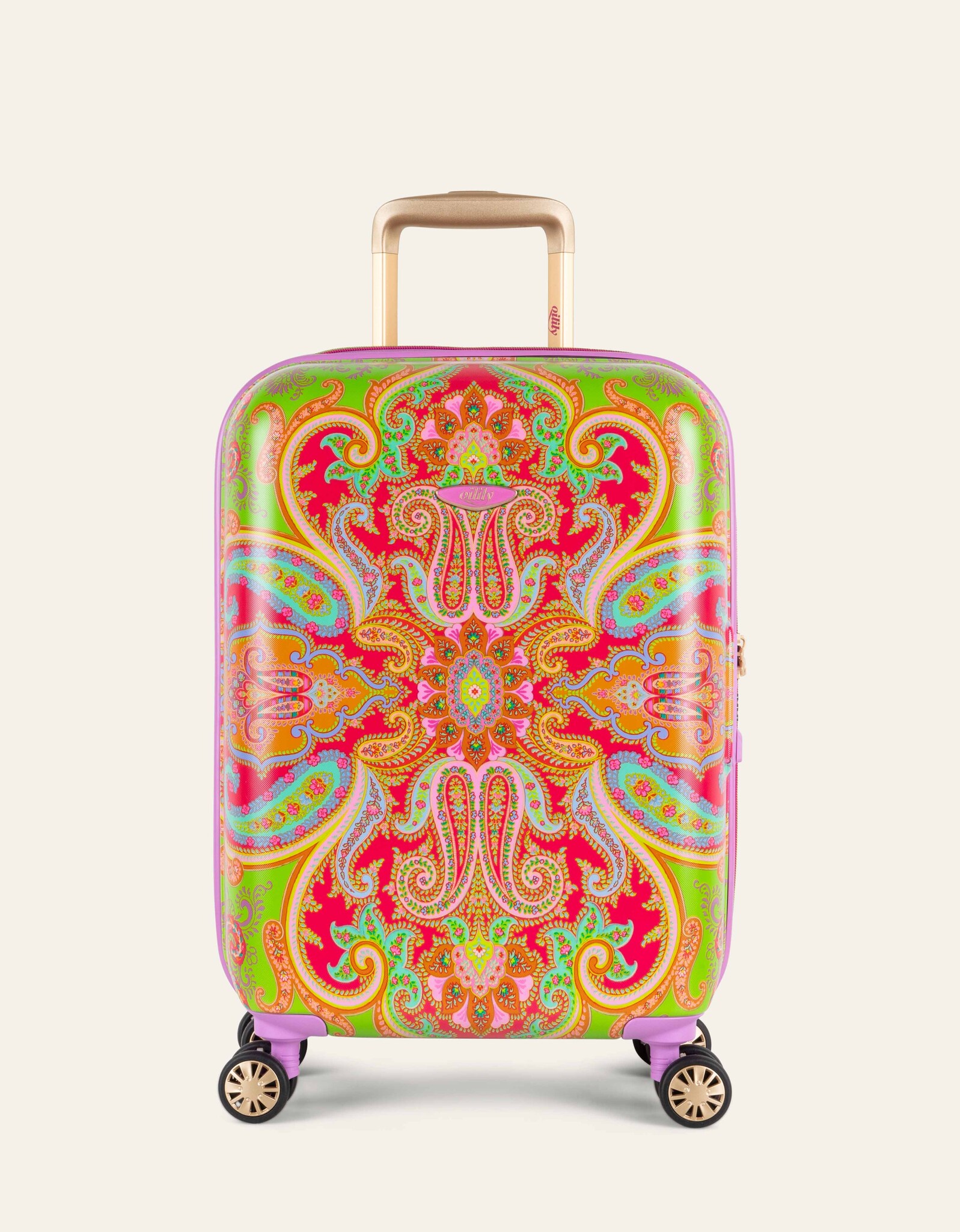 Oilily Oilily Paisley 55cm handbagage-trolley 40L green flash