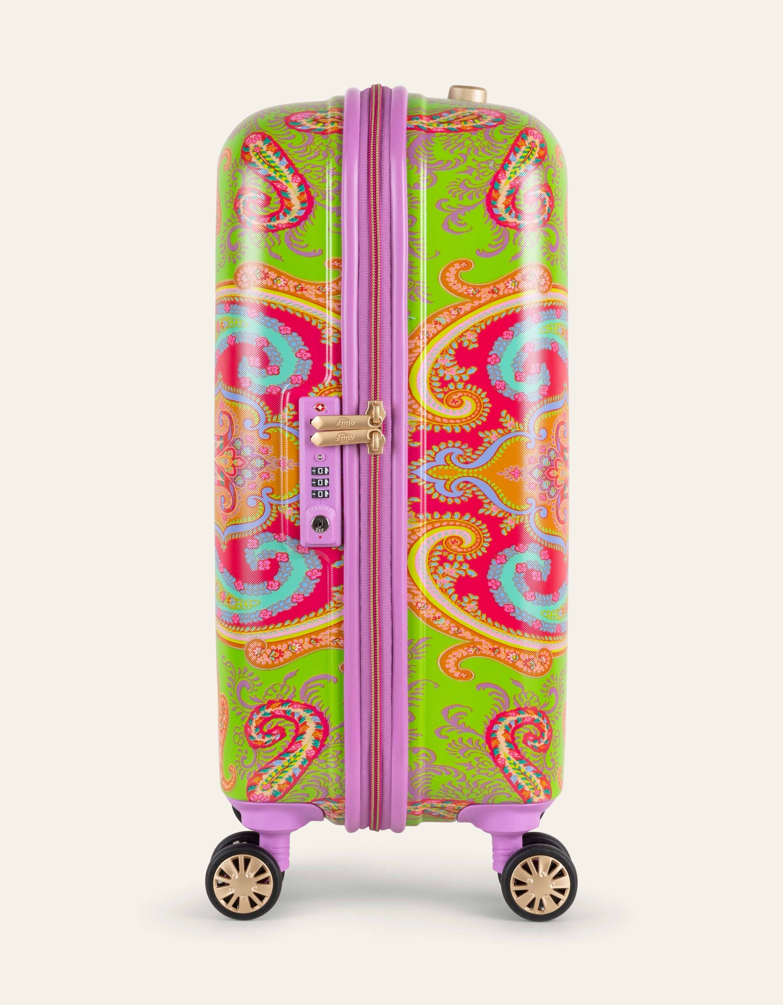 Oilily Oilily Paisley 55cm handbagage-trolley 40L green flash