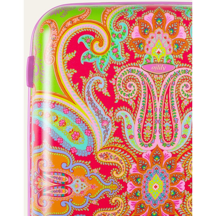 Oilily Oilily Paisley 55cm handbagage-trolley 40L green flash