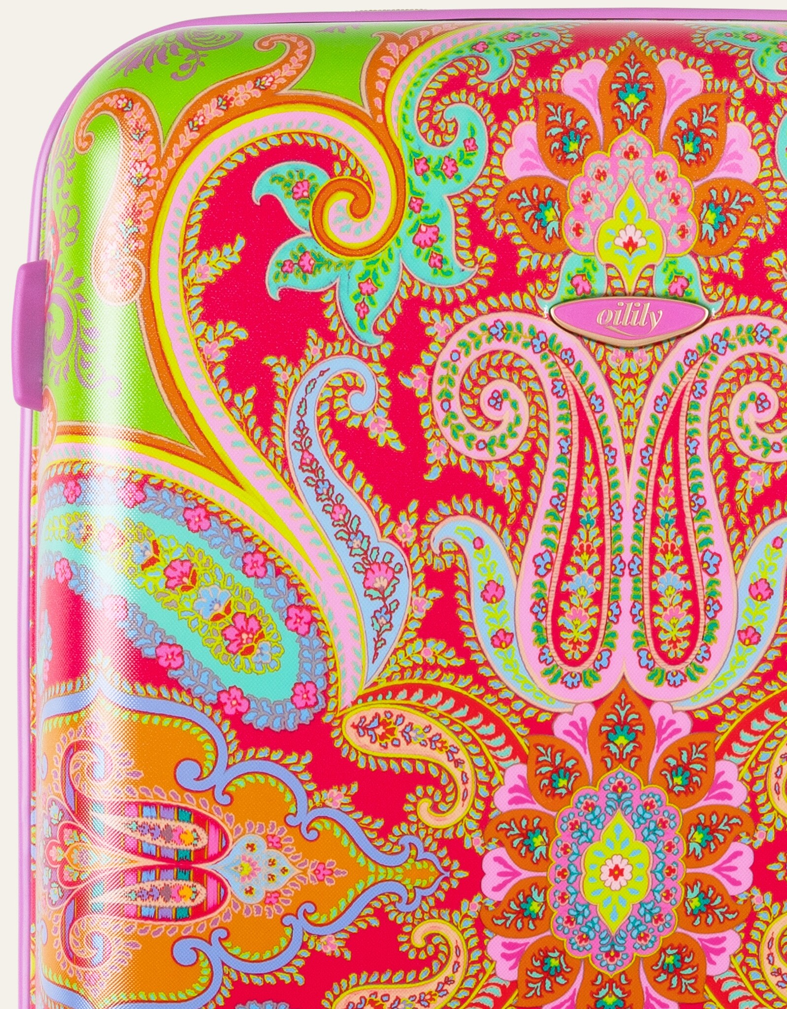 Oilily Oilily Paisley 55cm handbagage-trolley 40L green flash